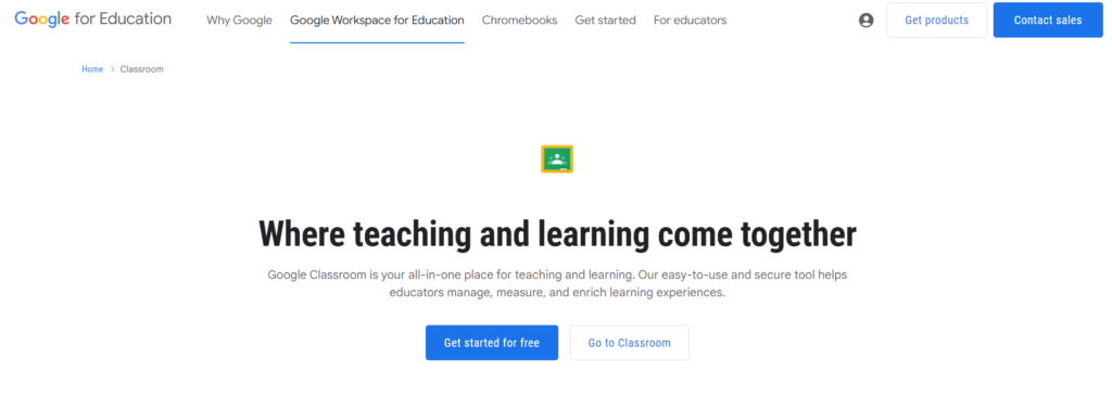 Google for education