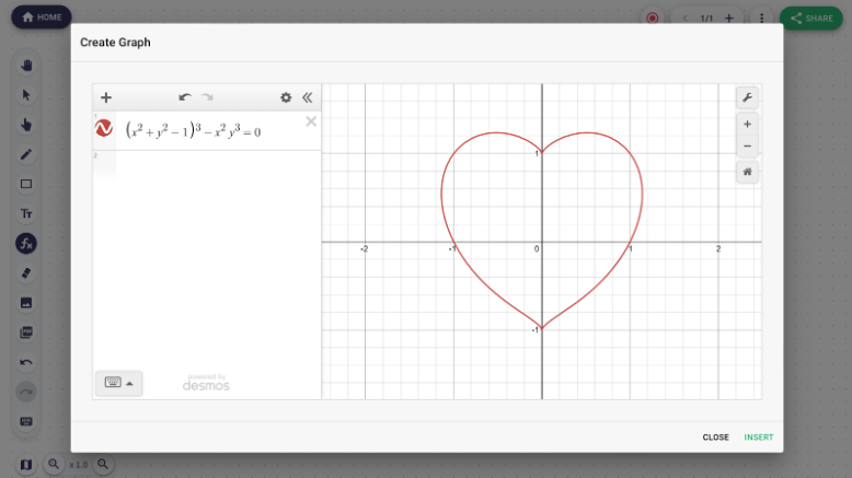 Create graph via LiveBoard