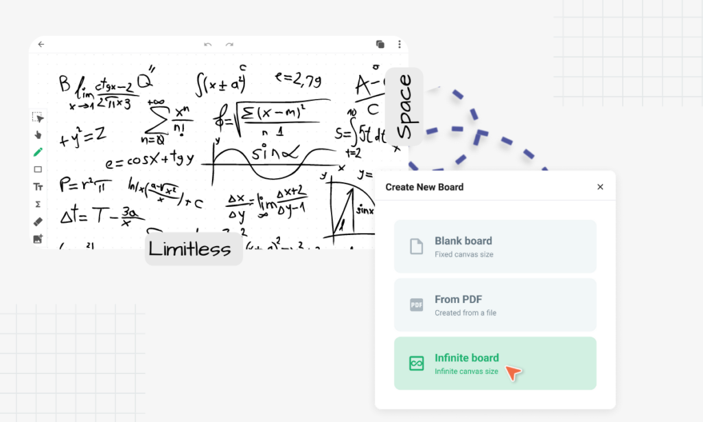 Infinite board on LiveBoard